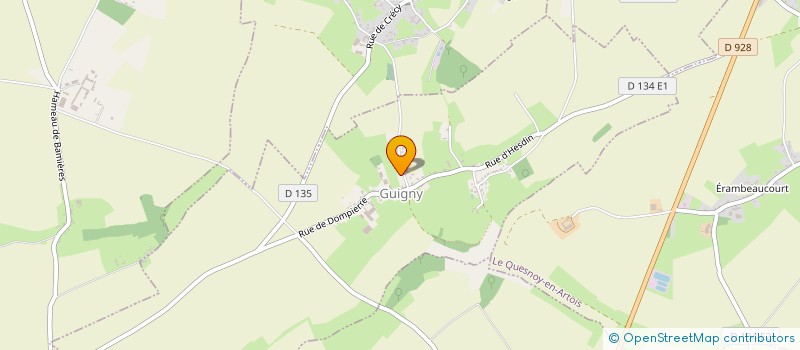 localisation de l'entreprise MONSIEUR ADRIEN MASSALON  GUIGNY