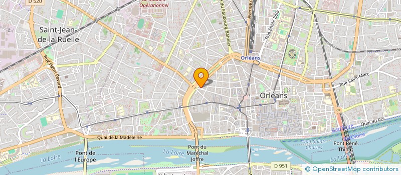 localisation de l'entreprise MONSIEUR ADRIEN MASSAU à ORLEANS