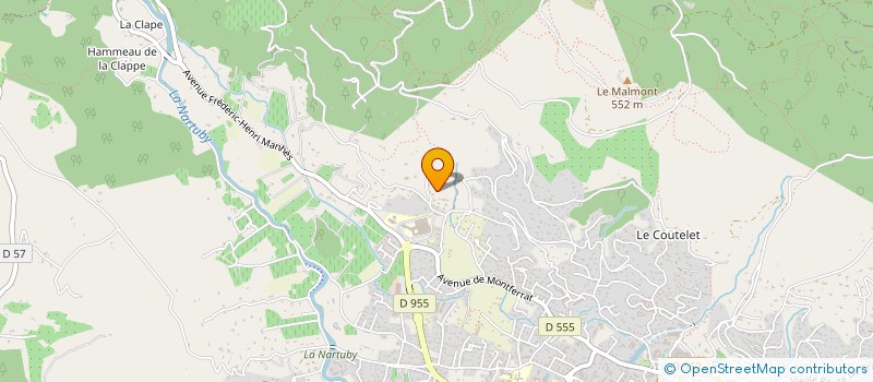 localisation de l'entreprise MONSIEUR ADRIEN MASSELIN  DRAGUIGNAN