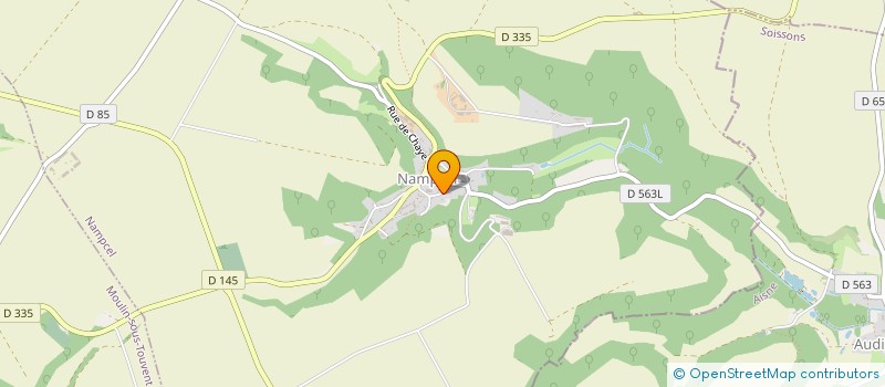 localisation de l'entreprise MONSIEUR ADRIEN MATHE  NAMPCEL