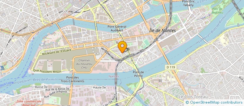 localisation de l'entreprise MONSIEUR ADRIEN MATHELIER à NANTES