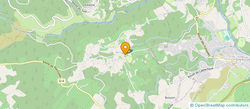 localisation de l'entreprise MONSIEUR ADRIEN MATHIEU  LABLACHERE