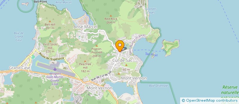 localisation de l'entreprise MONSIEUR ADRIEN MAURICE  SAINT-MARTIN