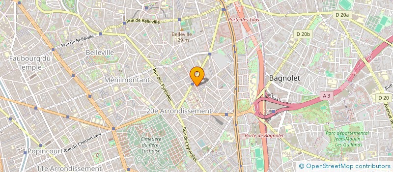 localisation de l'entreprise MONSIEUR ADRIEN MAURIZI  PARIS