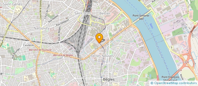 localisation de l'entreprise MONSIEUR ADRIEN MAUVILLAIN  BORDEAUX