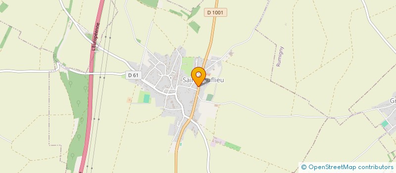 localisation de l'entreprise MONSIEUR ADRIEN MEGALY  SAINT-SAUFLIEU