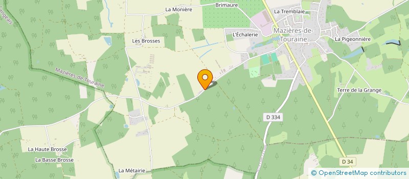 localisation de l'entreprise MONSIEUR ADRIEN MELAY  MAZIERES-DE-TOURAINE