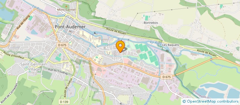 localisation de l'entreprise MONSIEUR ADRIEN MENDY  LE GRAND-QUEVILLY