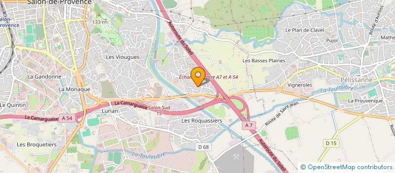 localisation de l'entreprise MONSIEUR ADRIEN MERCADIER à SALON-DE-PROVENCE