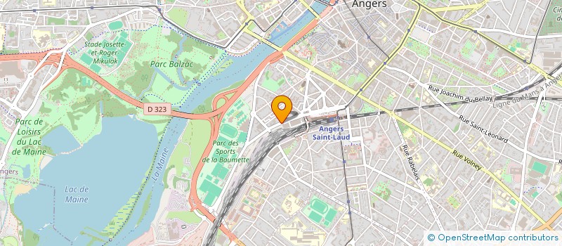 localisation de l'entreprise MONSIEUR ADRIEN MERCIER à ANGERS