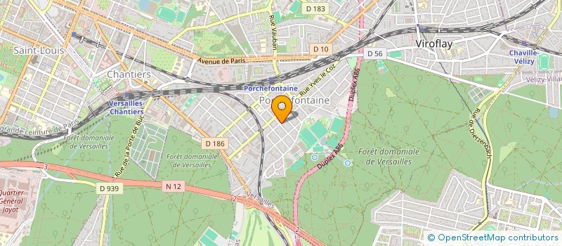 localisation de l'entreprise MONSIEUR ADRIEN MEREUZE à VERSAILLES