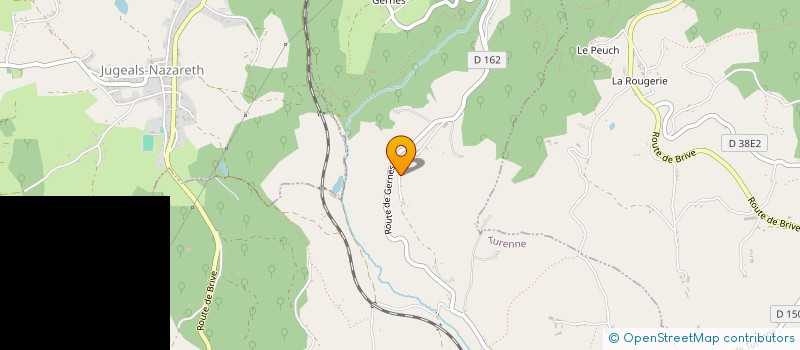 localisation de l'entreprise MONSIEUR ADRIEN MERY  TURENNE