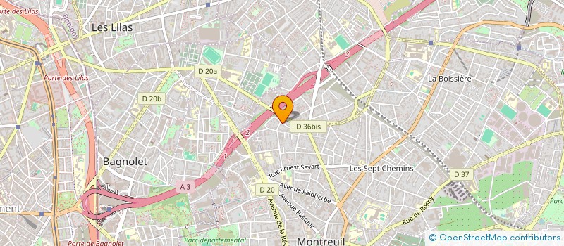 localisation de l'entreprise MONSIEUR ADRIEN MESLIER à MONTREUIL