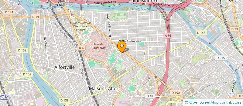 localisation de l'entreprise MONSIEUR ADRIEN MESNIL à MAISONS-ALFORT