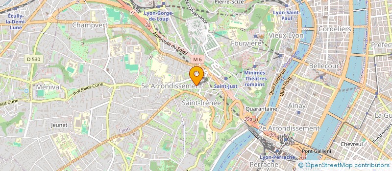 localisation de l'entreprise MONSIEUR ADRIEN METAIS à LYON