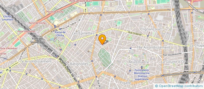 localisation de l'entreprise MONSIEUR ADRIEN MICHAUD  PARIS