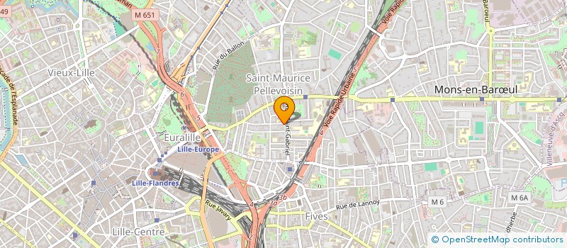 localisation de l'entreprise MONSIEUR ADRIEN MICHAUX à LILLE