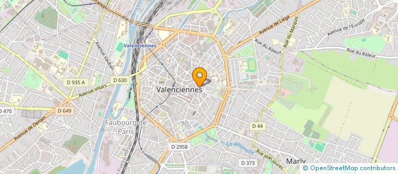 localisation de l'entreprise MONSIEUR ADRIEN MICHAUX-VANLOOCKE à VALENCIENNES