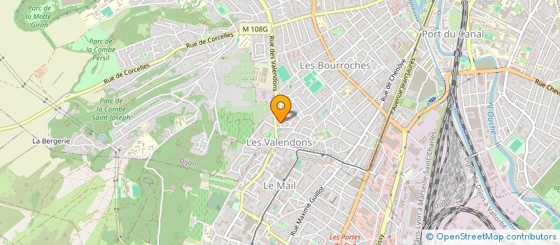 localisation de l'entreprise MONSIEUR ADRIEN MILLOT à DIJON
