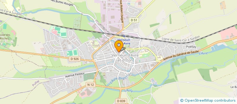 localisation de l'entreprise MONSIEUR ADRIEN MINGERS  VERNEUIL D'AVRE ET D'ITON