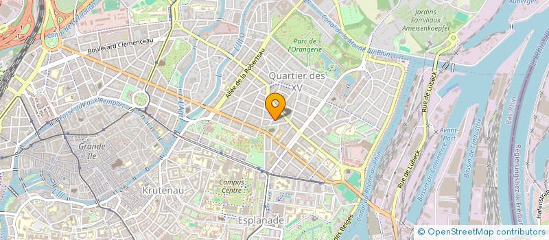 localisation de l'entreprise MONSIEUR ADRIEN MOERLEN à STRASBOURG