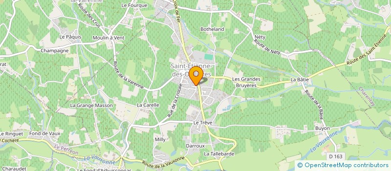 localisation de l'entreprise MONSIEUR ADRIEN MOINE  SAINT-ETIENNE-DES-OULLIERES