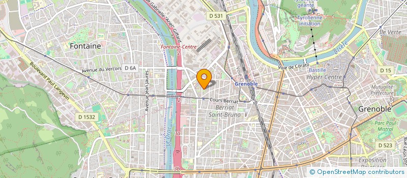 localisation de l'entreprise MONSIEUR ADRIEN MONDOU à GRENOBLE