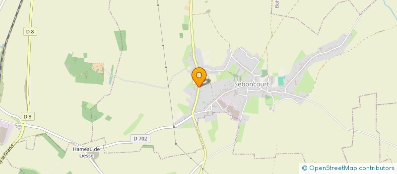 localisation de l'entreprise MONSIEUR ADRIEN MONFROY  SEBONCOURT