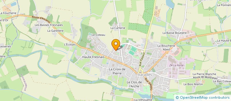 localisation de l'entreprise MONSIEUR ADRIEN MONNIER  LOIREAUXENCE