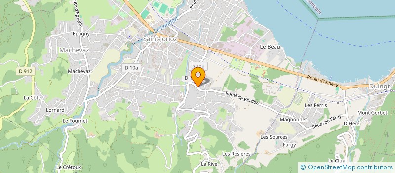 localisation de l'entreprise MONSIEUR ADRIEN MONOD à SAINT-JORIOZ