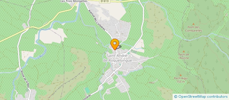 localisation de l'entreprise MONSIEUR ADRIEN MONTANA  BOUTENAC