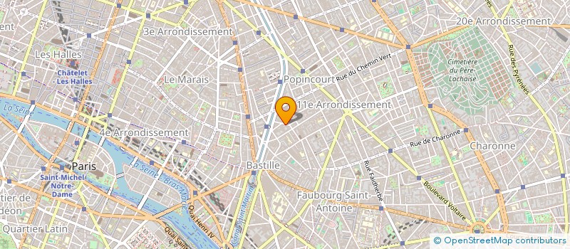 localisation de l'entreprise MONSIEUR ADRIEN MONTERO  PARIS