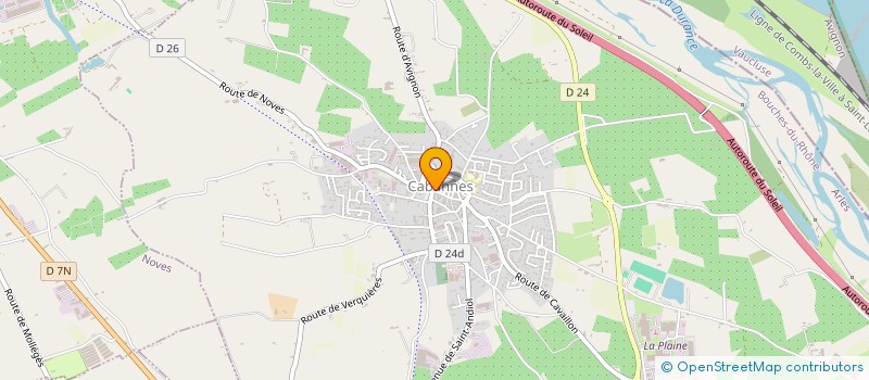 localisation de l'entreprise MONSIEUR ADRIEN MONTIER  CABANNES