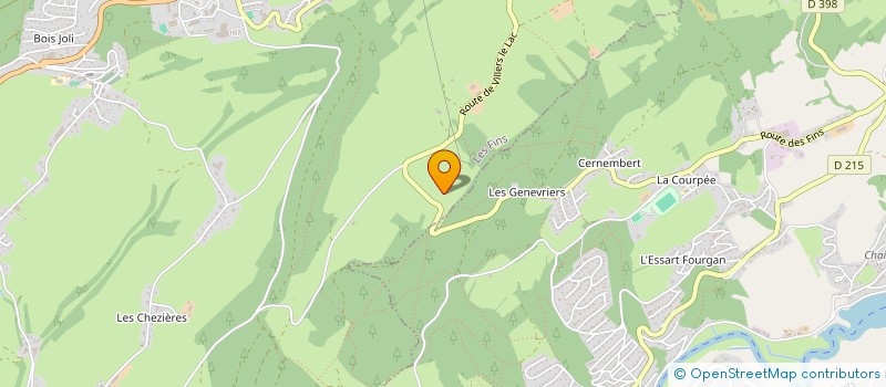 localisation de l'entreprise MONSIEUR ADRIEN MOREAUX  MONTLEBON