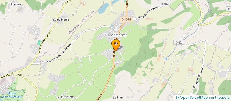 localisation de l'entreprise MONSIEUR ADRIEN MORELATO  MONTFERRAT