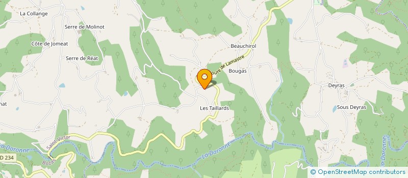 localisation de l'entreprise MONSIEUR ADRIEN MORFIN  SAINT-VICTOR