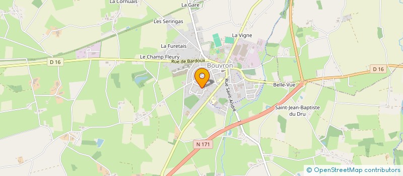 localisation de l'entreprise MONSIEUR ADRIEN MORNIER  BOUVRON