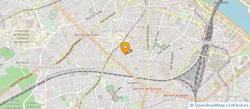localisation de l'entreprise MONSIEUR ADRIEN MORVAN à BORDEAUX