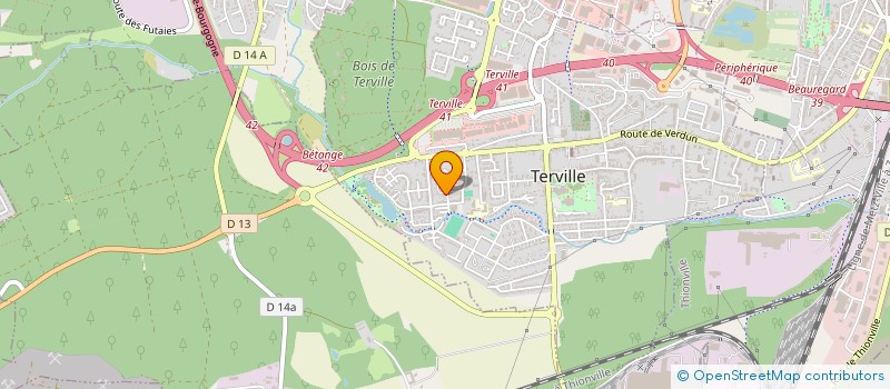 localisation de l'entreprise MONSIEUR ADRIEN MOSCHETTA  TERVILLE