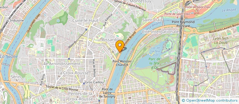 localisation de l'entreprise MONSIEUR ADRIEN MOURARET-BARBARET  CALUIRE-ET-CUIRE