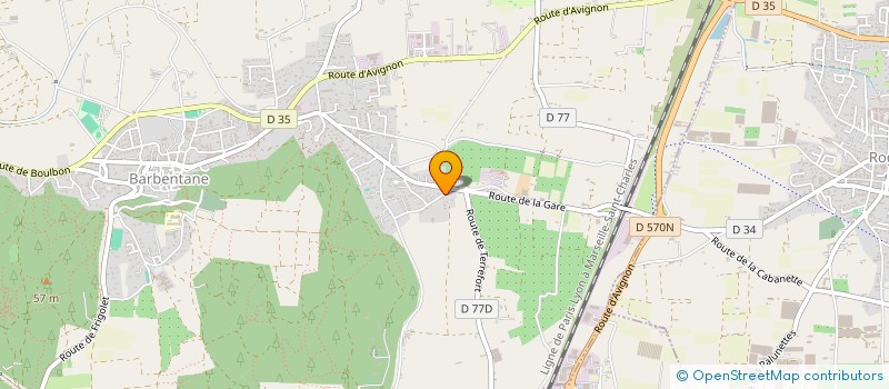 localisation de l'entreprise MONSIEUR ADRIEN MURZILLI  BARBENTANE