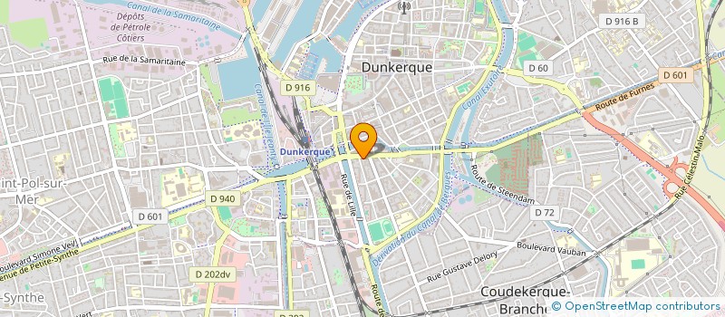 localisation de l'entreprise MONSIEUR ADRIEN NAVE à DUNKERQUE
