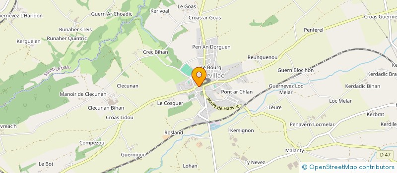 localisation de l'entreprise MONSIEUR ADRIEN NICOLAS--METTLER  IRVILLAC