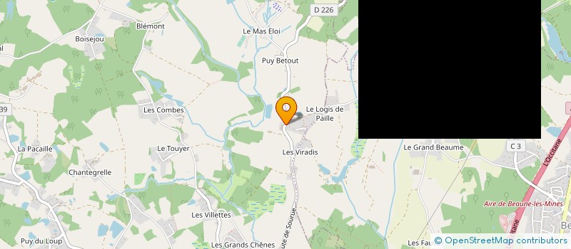 localisation de l'entreprise MONSIEUR ADRIEN NICOT à CHAPTELAT