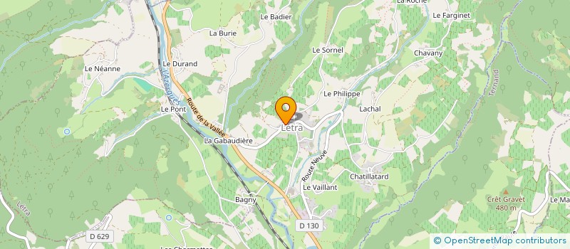 localisation de l'entreprise MONSIEUR ADRIEN NIEDDU  LETRA