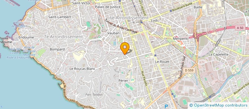 localisation de l'entreprise MONSIEUR ADRIEN NOEL à MARSEILLE