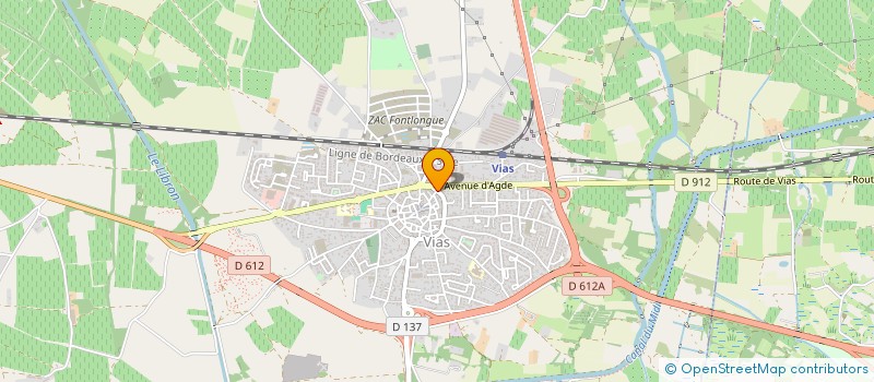 localisation de l'entreprise MONSIEUR ADRIEN NOEL à VIAS