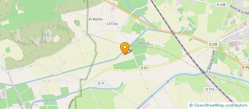 localisation de l'entreprise MONSIEUR ADRIEN NOGUIER  ALLEINS