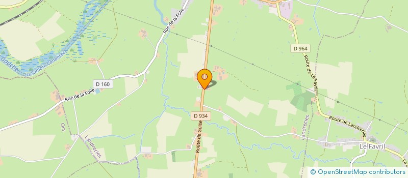 localisation de l'entreprise MONSIEUR ADRIEN NORMAND  LANDRECIES