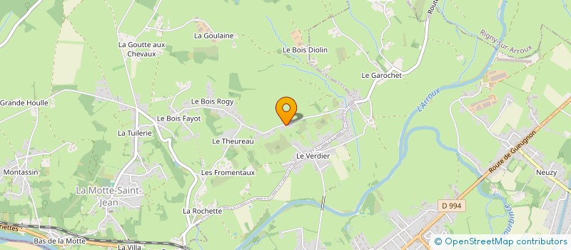 localisation de l'entreprise MONSIEUR ADRIEN NUNES  LA MOTTE-SAINT-JEAN